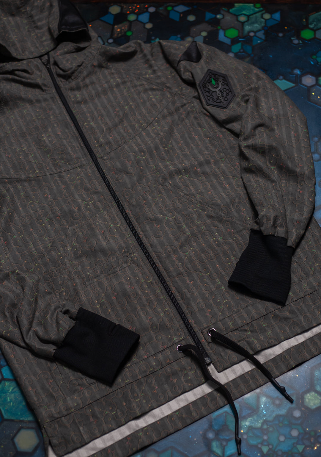 Hoodie Men / NEPTUNE Microfiber - REBIRTH OF IKARO Forest
